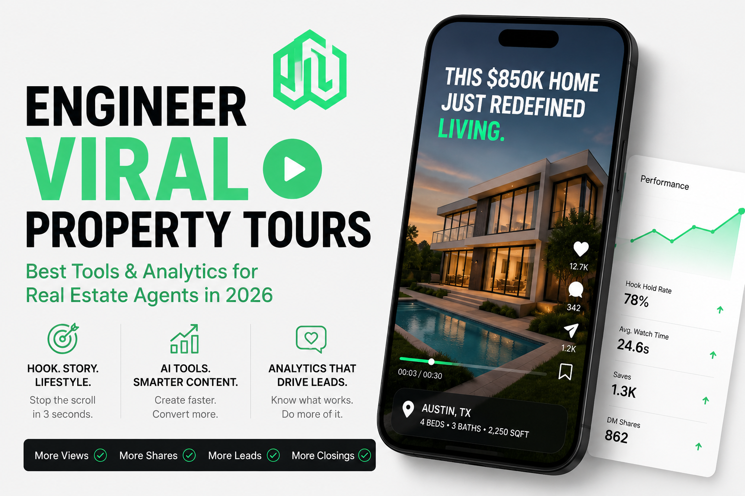 The Real Estate Agent's Guide to Engineering Viral Property Tours (2026)