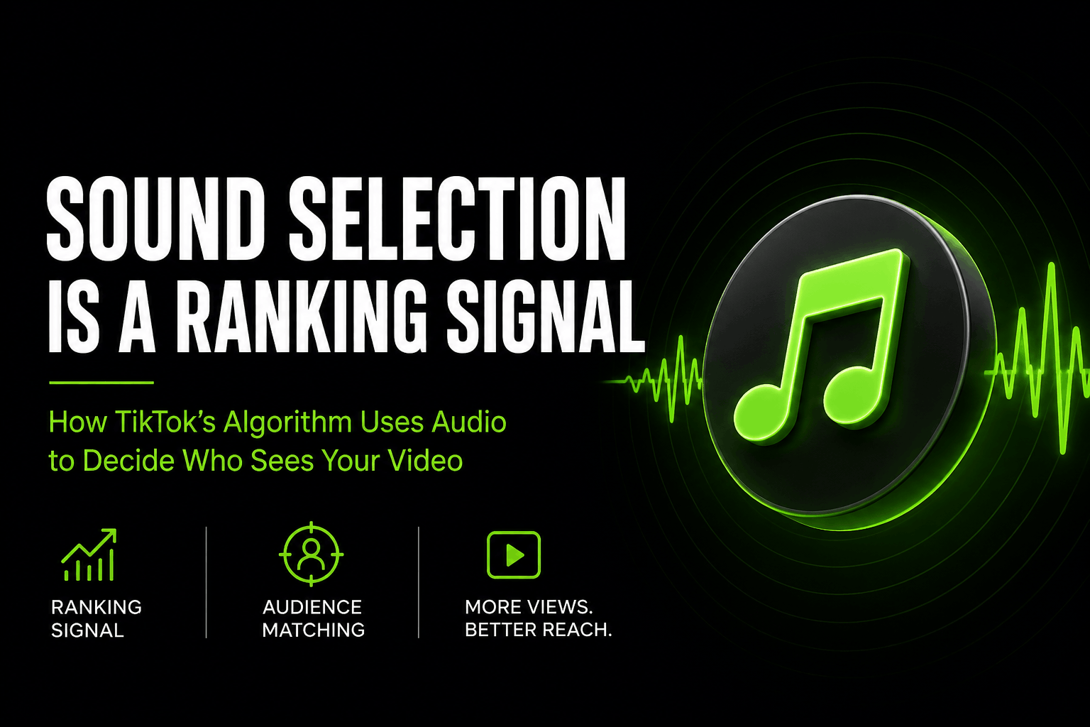 TikTok Sound Selection: Impact on Virality